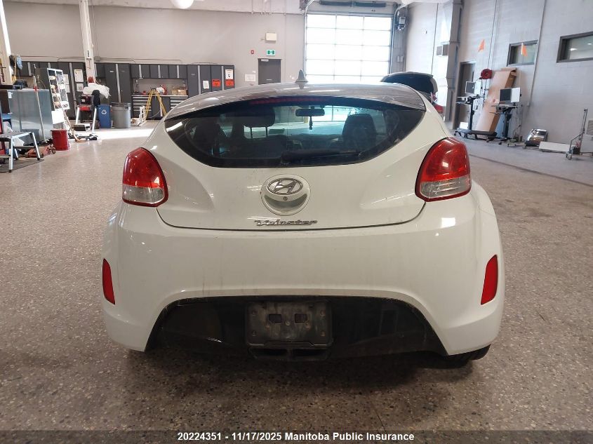 2012 Hyundai Veloster VIN: KMHTC6AD8CU081475 Lot: 20224351
