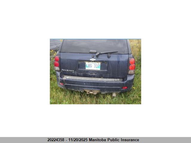 2007 Chevrolet Trailblazer Lt VIN: 1GNET13M972126445 Lot: 20224358