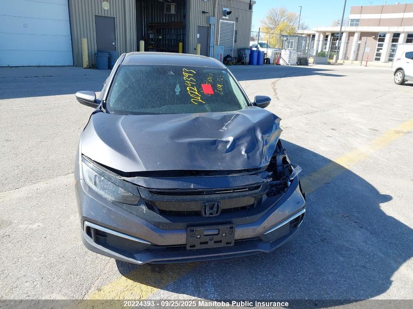 2020 Honda Civic Lx VIN: 2HGFC2F56LH009061 Lot: 20224393