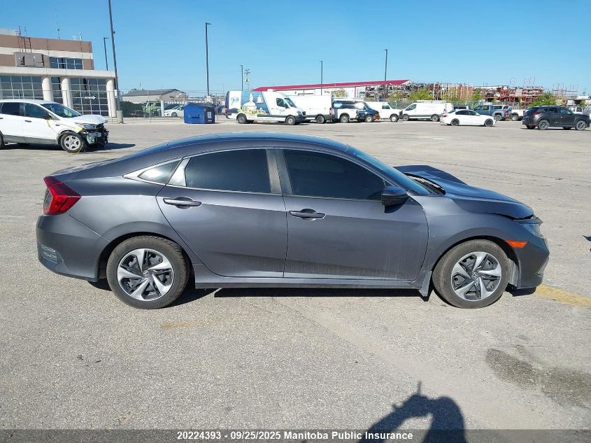 2020 Honda Civic Lx VIN: 2HGFC2F56LH009061 Lot: 20224393