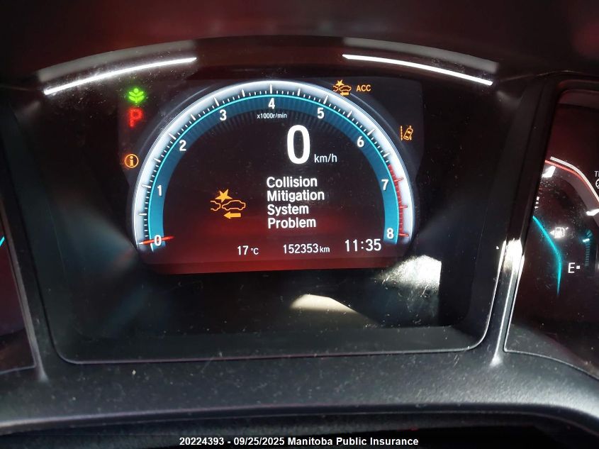 2020 Honda Civic Lx VIN: 2HGFC2F56LH009061 Lot: 20224393