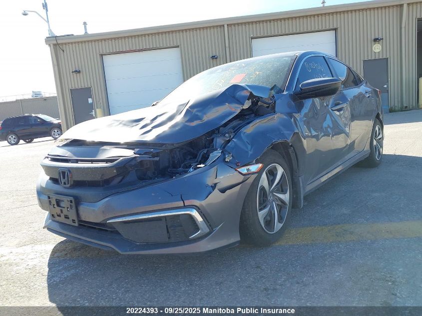 2020 Honda Civic Lx VIN: 2HGFC2F56LH009061 Lot: 20224393