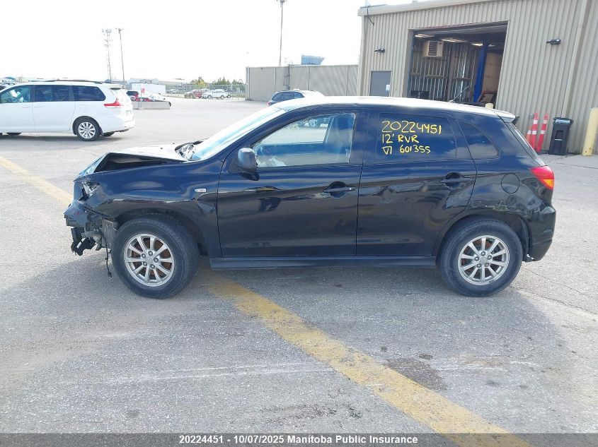 2012 Mitsubishi Rvr Se VIN: JA4AH3AU2CZ601355 Lot: 20224451
