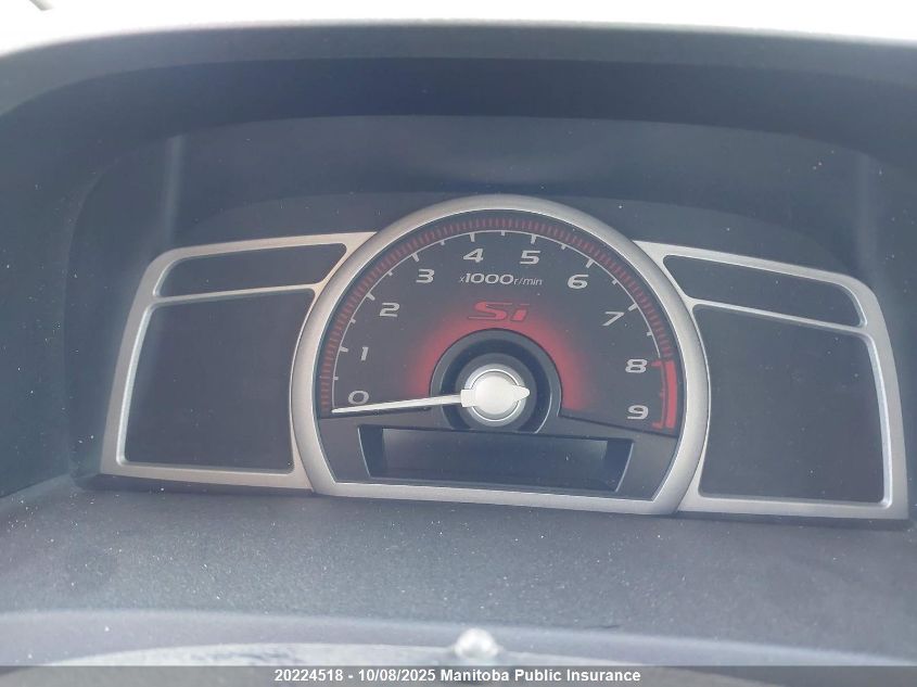 2008 Honda Civic Si Si VIN: 2HGFA55588H200593 Lot: 20224518