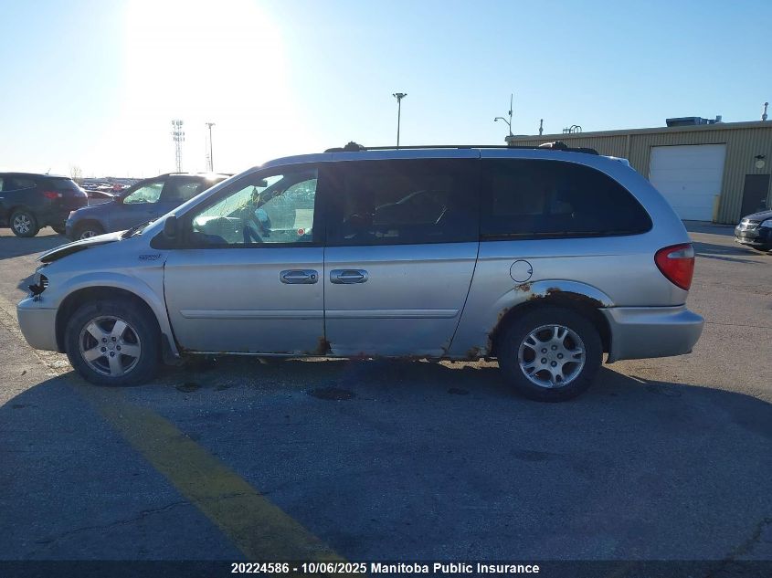 2006 Dodge Grand Caravan Sxt VIN: 2D4GP44L26R653808 Lot: 20224586