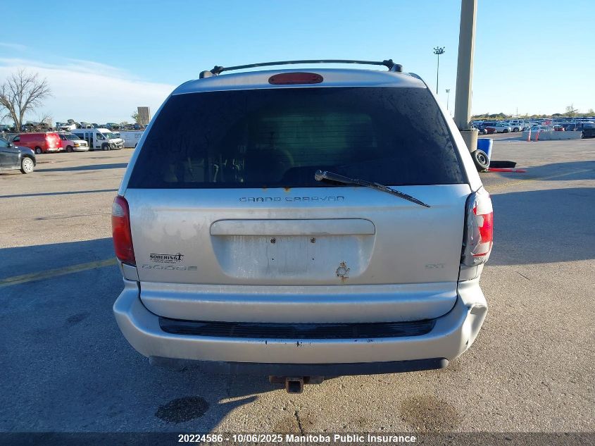 2006 Dodge Grand Caravan Sxt VIN: 2D4GP44L26R653808 Lot: 20224586