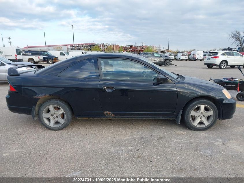 2003 Honda Civic Lx VIN: 1HGEM22593L811945 Lot: 20224731