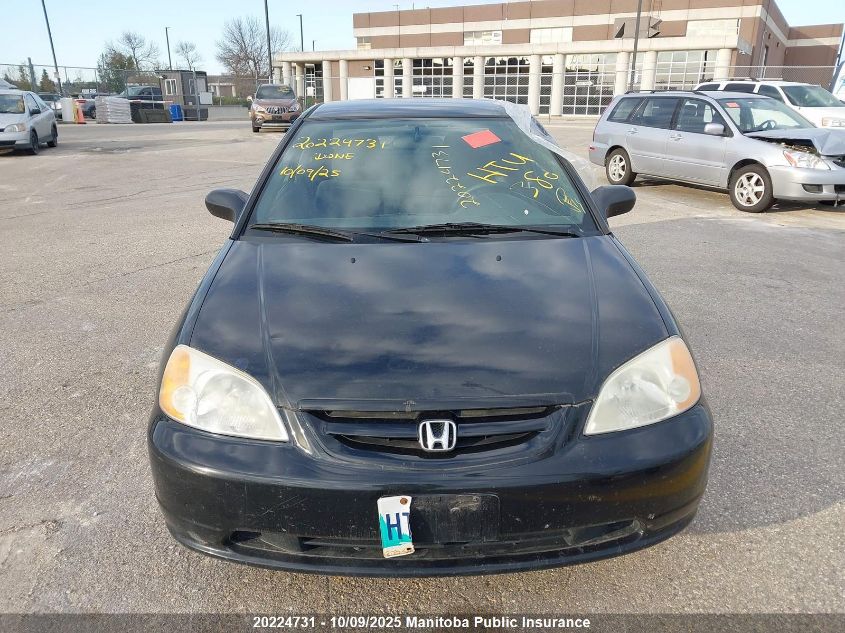 2003 Honda Civic Lx VIN: 1HGEM22593L811945 Lot: 20224731
