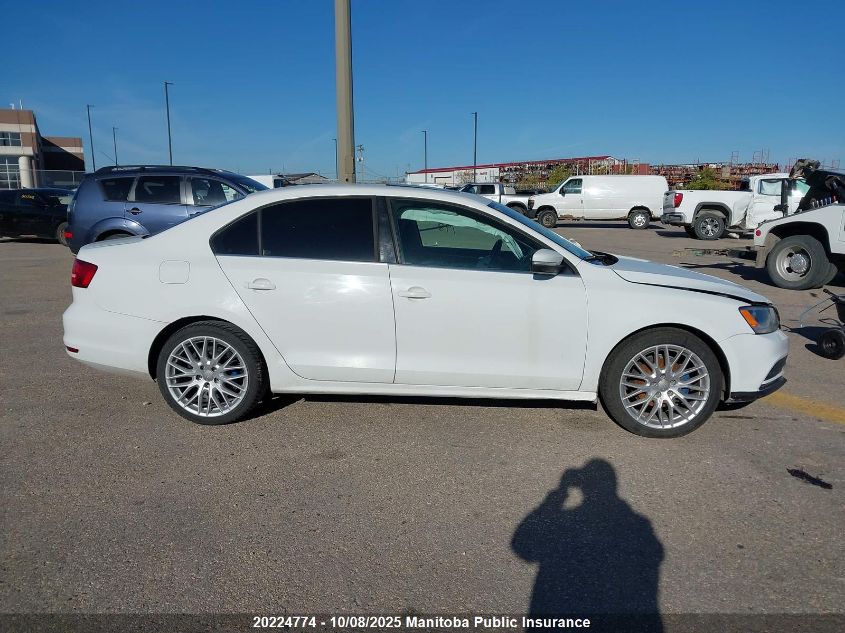 2015 Volkswagen Jetta 1.8 Tsi VIN: 3VWD07AJ2FM253647 Lot: 20224774