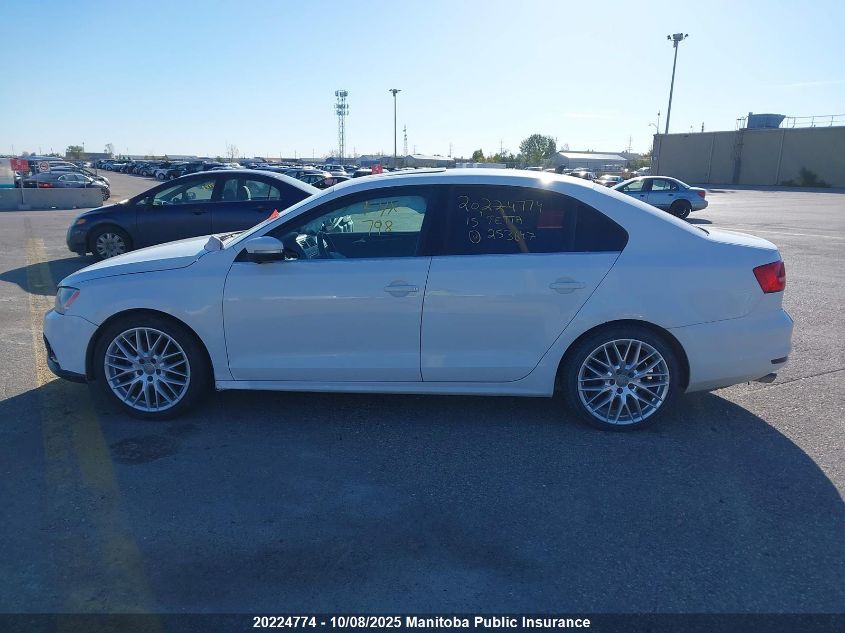 2015 Volkswagen Jetta 1.8 Tsi VIN: 3VWD07AJ2FM253647 Lot: 20224774