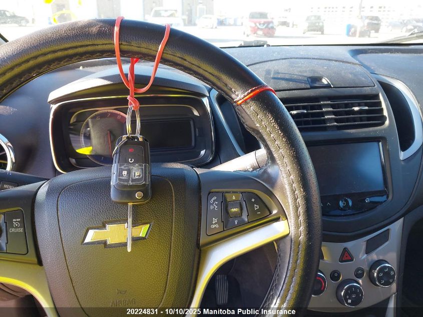 2014 Chevrolet Trax Lt VIN: 3GNCJMSB6EL176102 Lot: 20224831