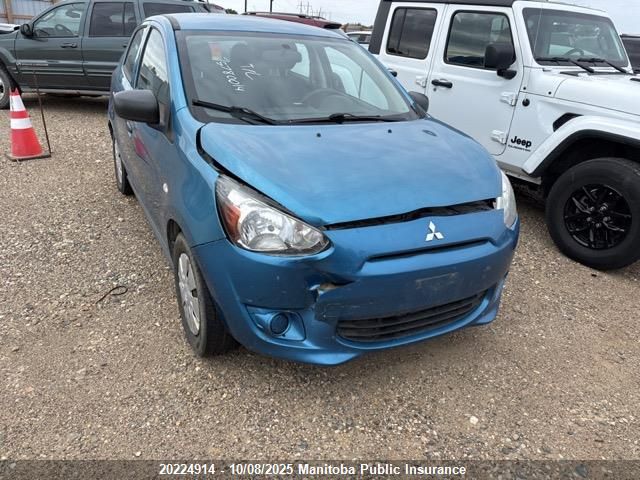 2015 Mitsubishi Mirage Es VIN: ML32A3HJ4FH035741 Lot: 20224914