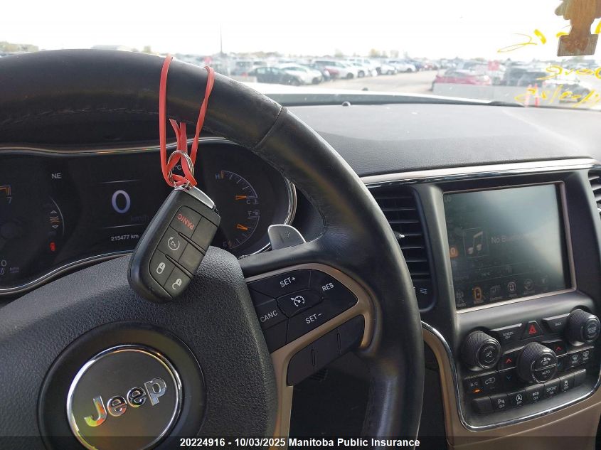 2016 Jeep Grand Cherokee Laredo VIN: 1C4RJFAG2GC392104 Lot: 20224916