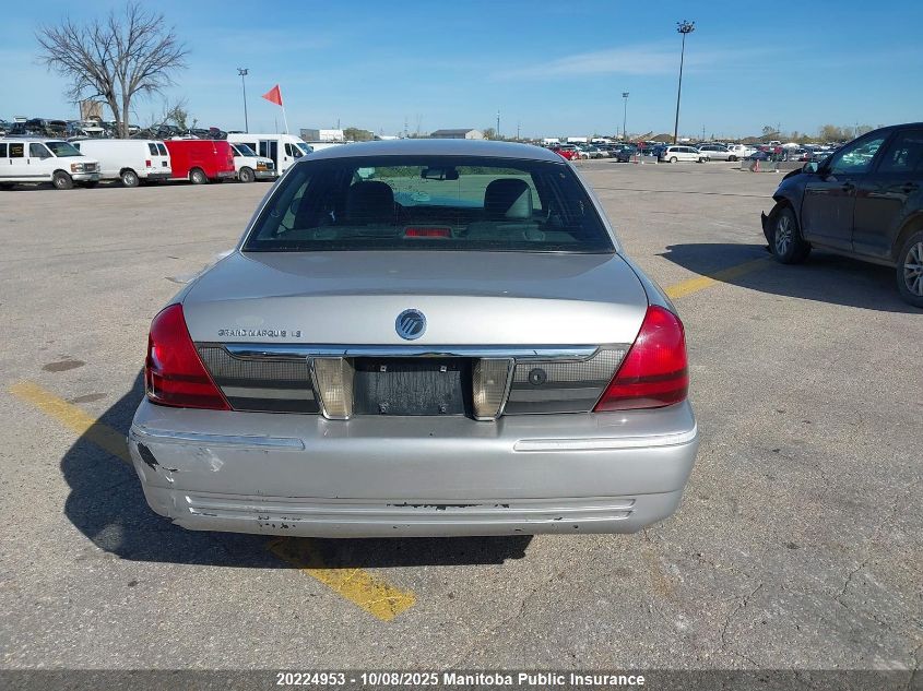 2007 Mercury Grand Marquis Ls VIN: 2MHHM75V77X638201 Lot: 20224953
