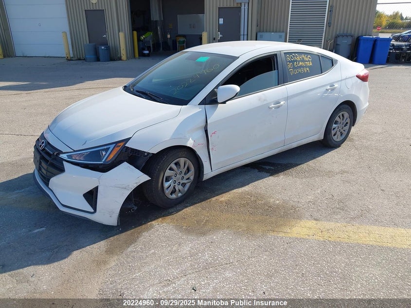 2020 Hyundai Elantra Essential VIN: KMHD74LFXLU004389 Lot: 20224960