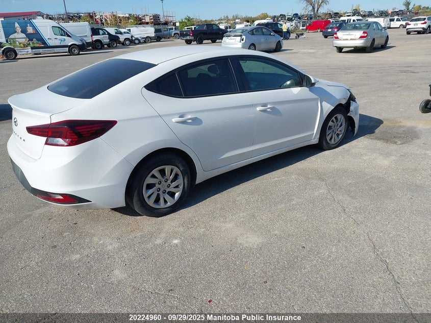 2020 Hyundai Elantra Essential VIN: KMHD74LFXLU004389 Lot: 20224960