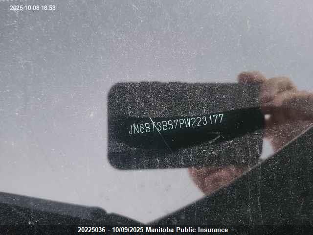 2023 Nissan Rogue Sv VIN: JN8BT3BB7PW223177 Lot: 20225036