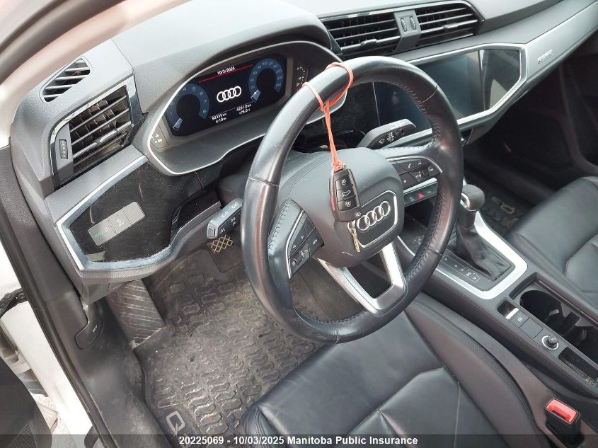 2020 Audi Q3 Progressiv 45 2.0 Tfsi VIN: WA1EECF31L1065877 Lot: 20225069