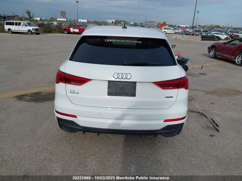 2020 Audi Q3 Progressiv 45 2.0 Tfsi VIN: WA1EECF31L1065877 Lot: 20225069