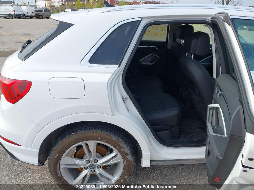 2020 Audi Q3 Progressiv 45 2.0 Tfsi VIN: WA1EECF31L1065877 Lot: 20225069