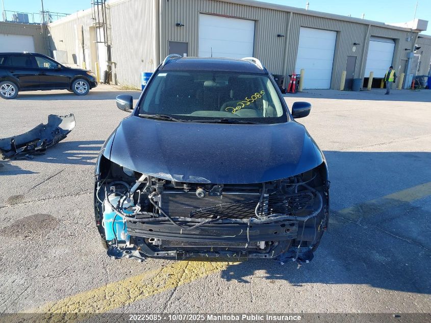 2016 Nissan Rogue Sv VIN: 5N1AT2MV1GC763663 Lot: 20225085