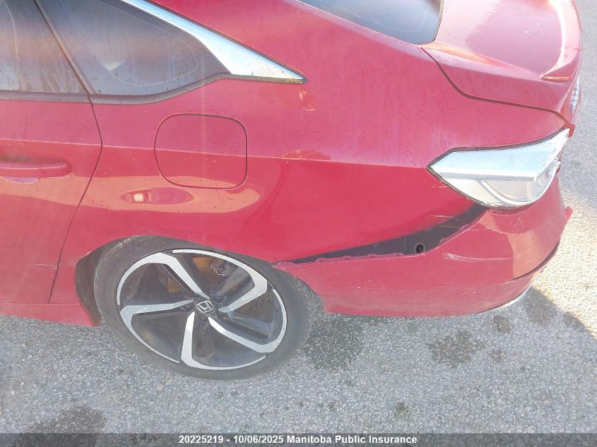 2018 Honda Accord Sport VIN: 1HGCV1F33JA805445 Lot: 20225219