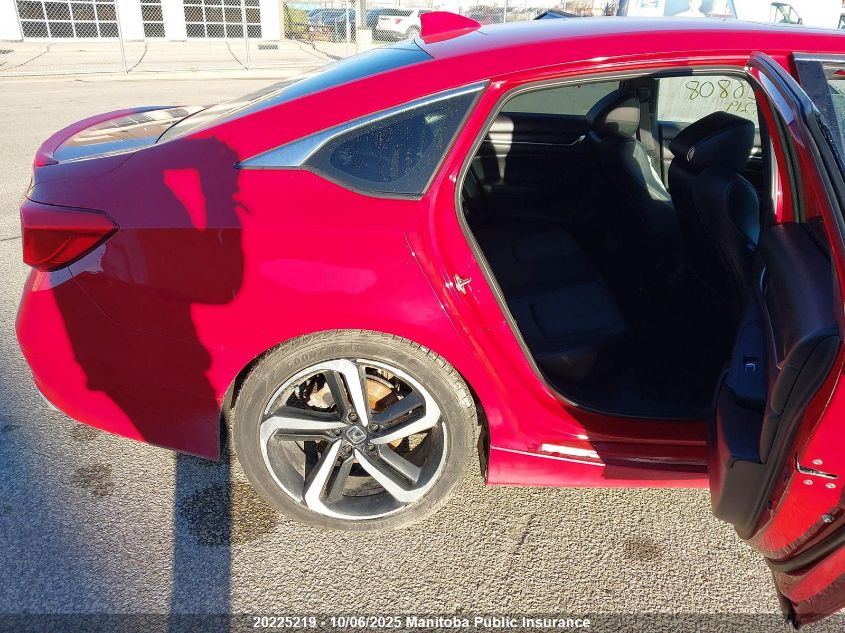 2018 Honda Accord Sport VIN: 1HGCV1F33JA805445 Lot: 20225219