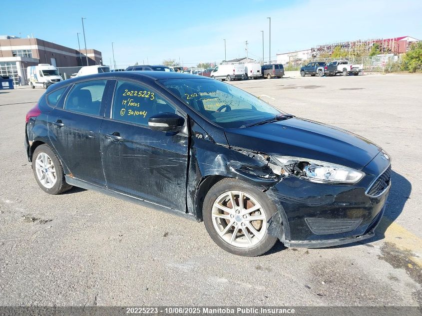 2017 Ford Focus Se VIN: 1FADP3K23HL301004 Lot: 20225223