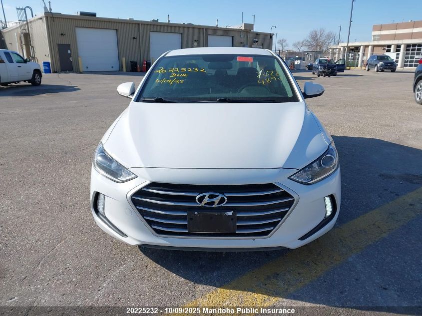 2018 Hyundai Elantra Gl VIN: KMHD84LF5JU551158 Lot: 20225232