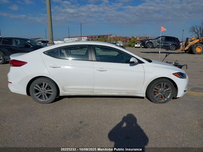 2018 Hyundai Elantra Gl VIN: KMHD84LF5JU551158 Lot: 20225232