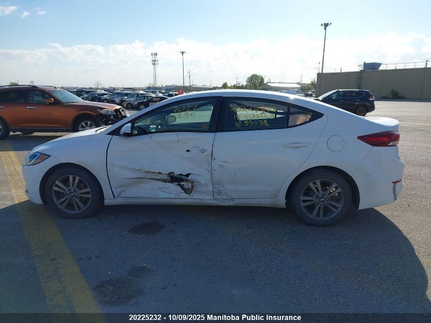 2018 Hyundai Elantra Gl VIN: KMHD84LF5JU551158 Lot: 20225232