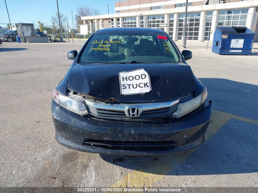 2012 Honda Civic Lx VIN: 2HGFB2F49CH112355 Lot: 20225251