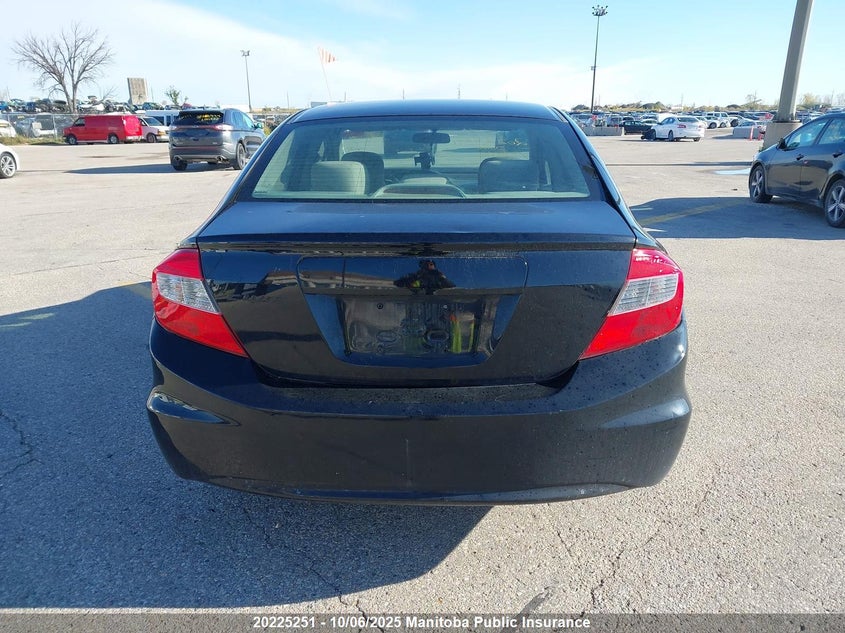 2012 Honda Civic Lx VIN: 2HGFB2F49CH112355 Lot: 20225251