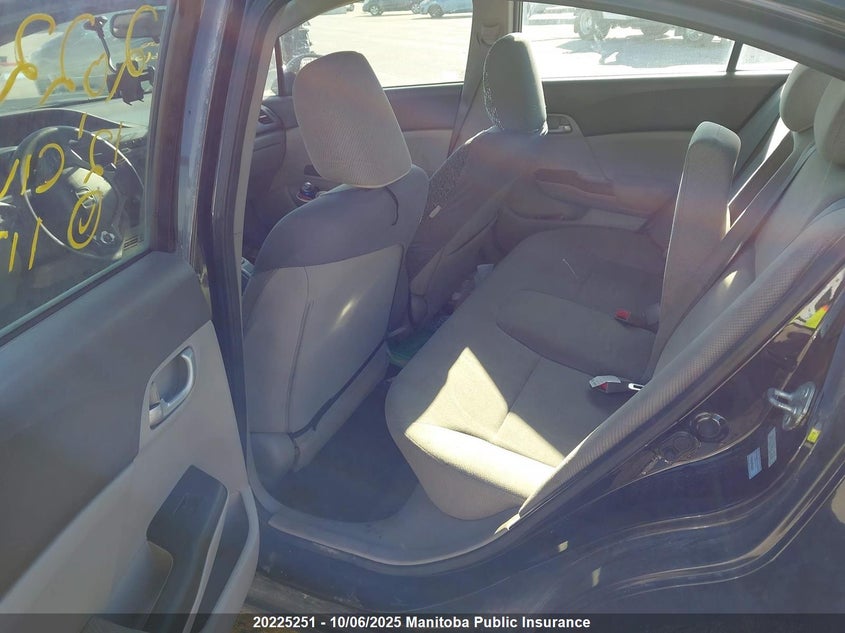 2012 Honda Civic Lx VIN: 2HGFB2F49CH112355 Lot: 20225251