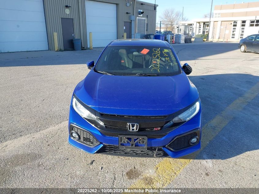 2017 Honda Civic Si Si VIN: 2HGFC1E55HH200036 Lot: 20225262