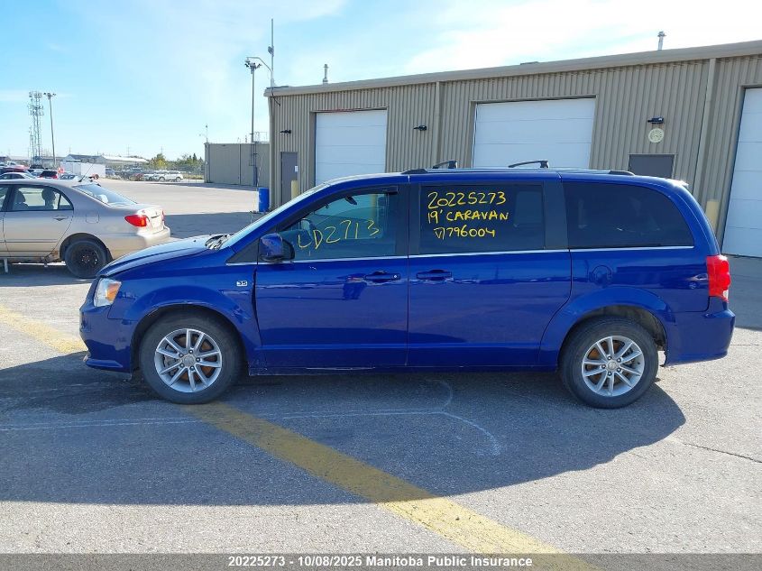 2019 Dodge Grand Caravan VIN: 2C4RDGCGXKR796004 Lot: 20225273
