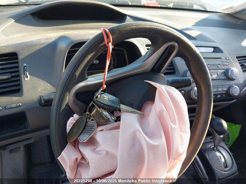 2009 Honda Civic Dx-G VIN: 2HGFA16489H100588 Lot: 20225298