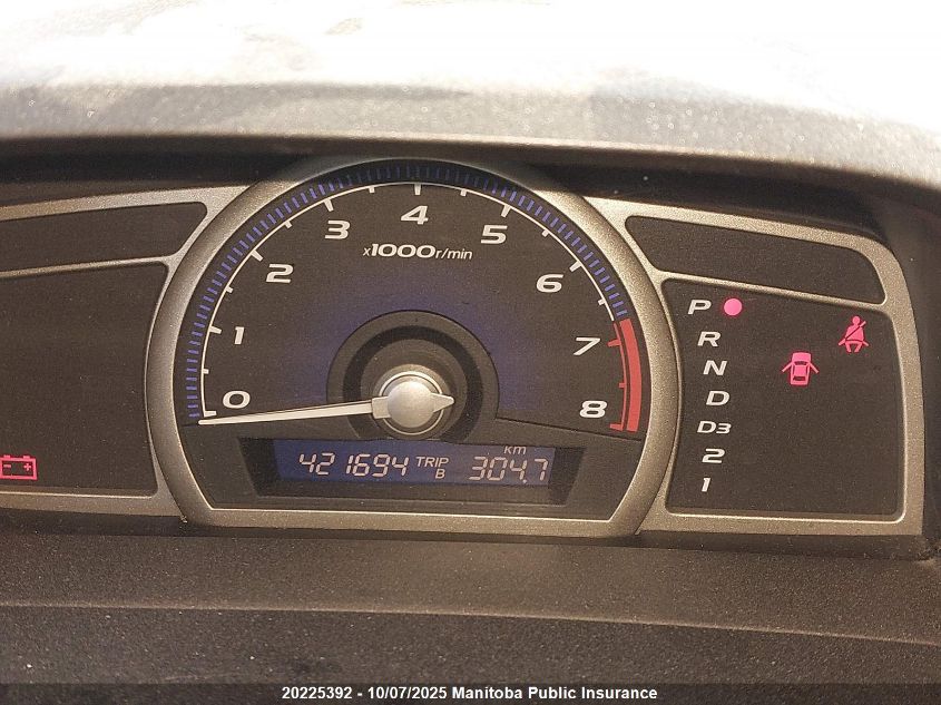 2008 Honda Civic Dx-G VIN: 2HGFG12348H014558 Lot: 20225392