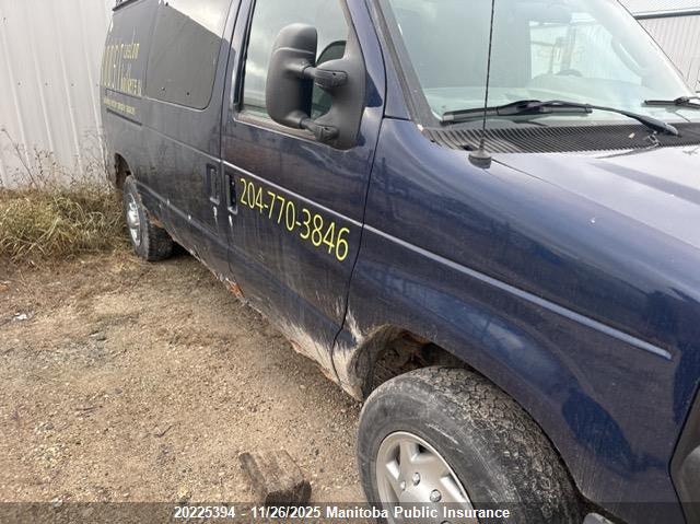 2010 Ford E150 Econoline Cargo Van VIN: 1FTNE1EW6ADA00119 Lot: 20225394