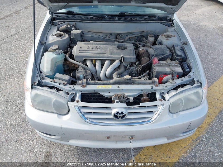 2002 Toyota Corolla Ce VIN: 2T1BR12E12C876274 Lot: 20225397