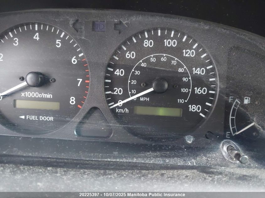 2002 Toyota Corolla Ce VIN: 2T1BR12E12C876274 Lot: 20225397