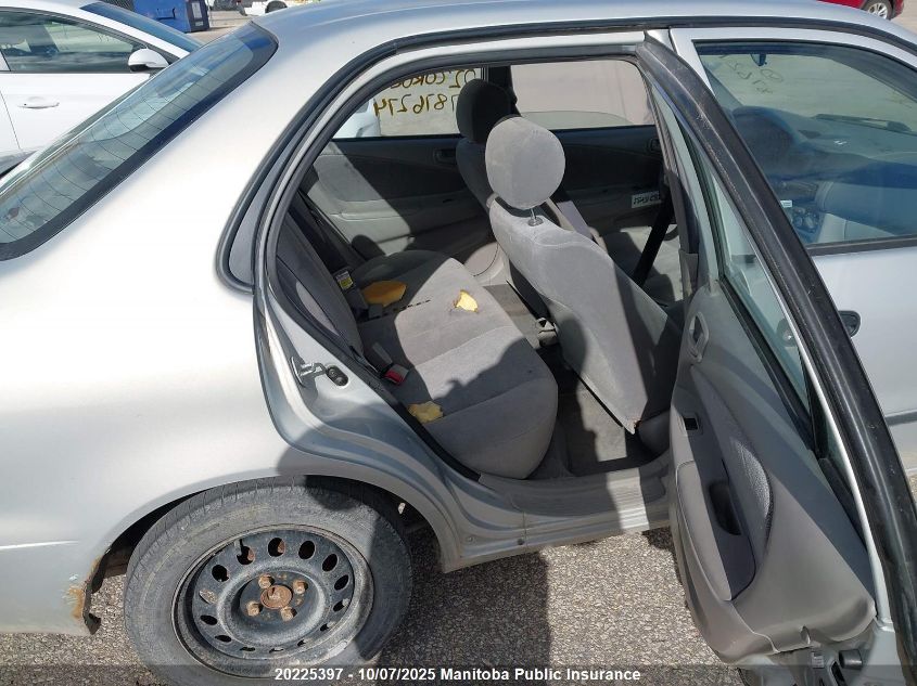 2002 Toyota Corolla Ce VIN: 2T1BR12E12C876274 Lot: 20225397