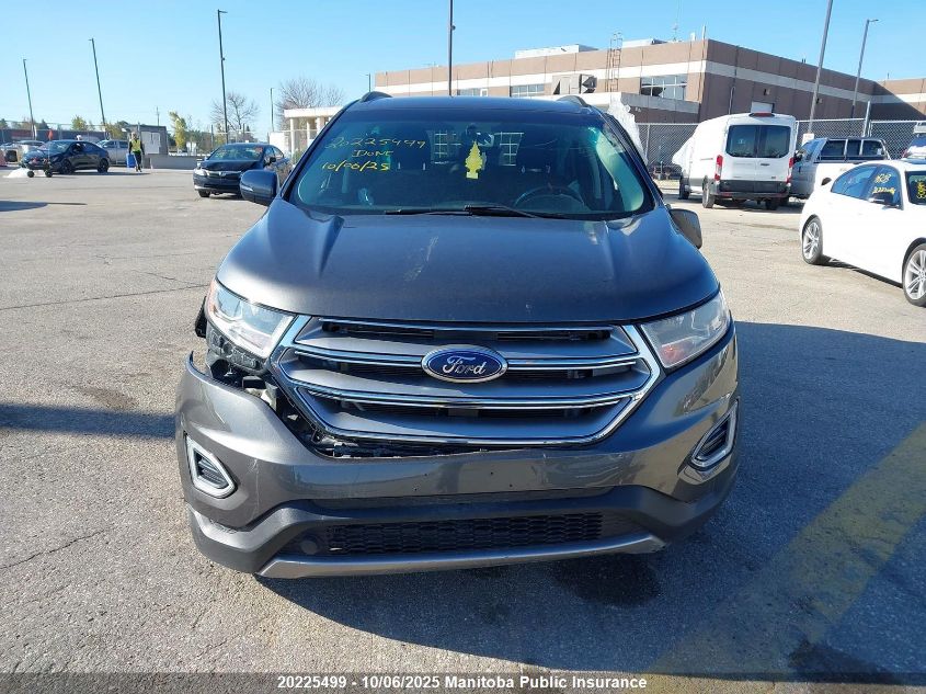 2015 Ford Edge Sel VIN: 2FMTK4J99FBB86944 Lot: 20225499