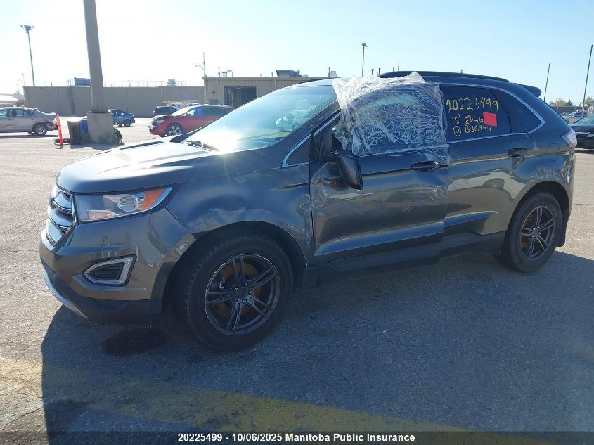 2015 Ford Edge Sel VIN: 2FMTK4J99FBB86944 Lot: 20225499