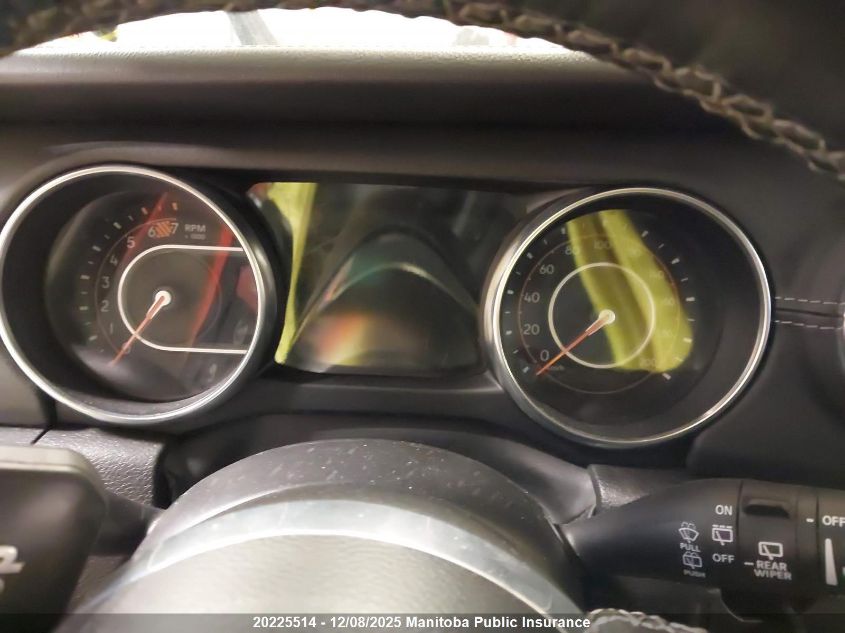 2022 Jeep Wrangler Unlimited Sahara VIN: 1C4HJXENXNW104156 Lot: 20225514