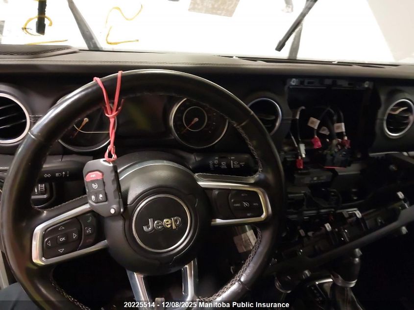 2022 Jeep Wrangler Unlimited Sahara VIN: 1C4HJXENXNW104156 Lot: 20225514