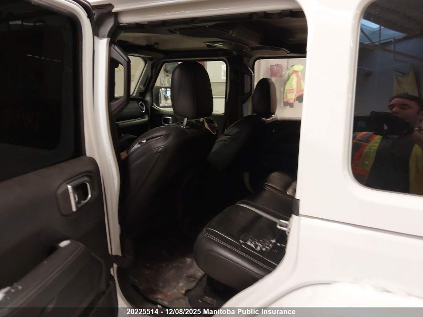 2022 Jeep Wrangler Unlimited Sahara VIN: 1C4HJXENXNW104156 Lot: 20225514