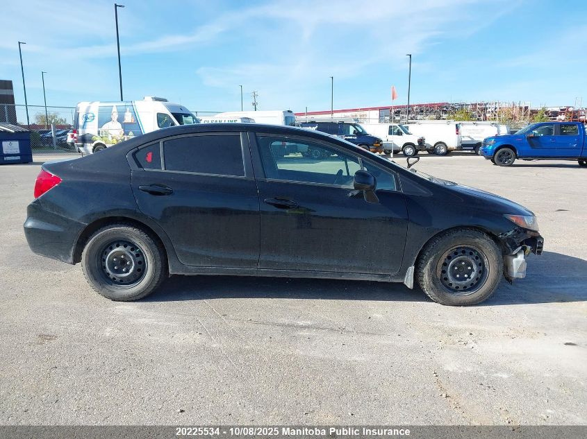 2012 Honda Civic Lx VIN: 2HGFB2F42CH056050 Lot: 20225534