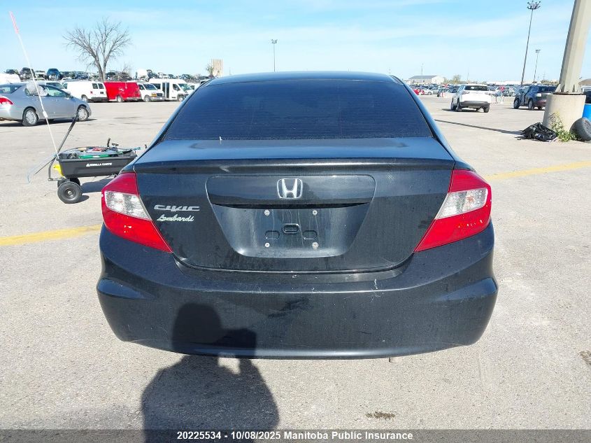 2012 Honda Civic Lx VIN: 2HGFB2F42CH056050 Lot: 20225534