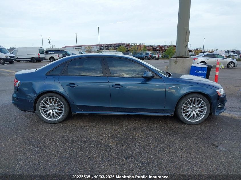 2015 Audi A4 2.0T Quattro VIN: WAUBFCFL0FN042476 Lot: 20225535